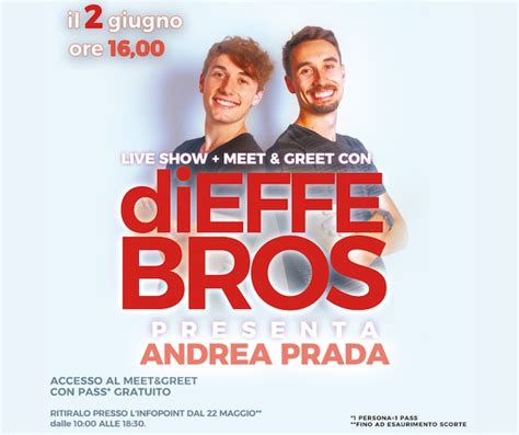 andrea prada eventi|diEFFE BROS .